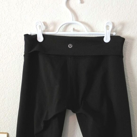Lululemon Wunder Under Crop Roll Down Size 6 - Picture 4 of 4